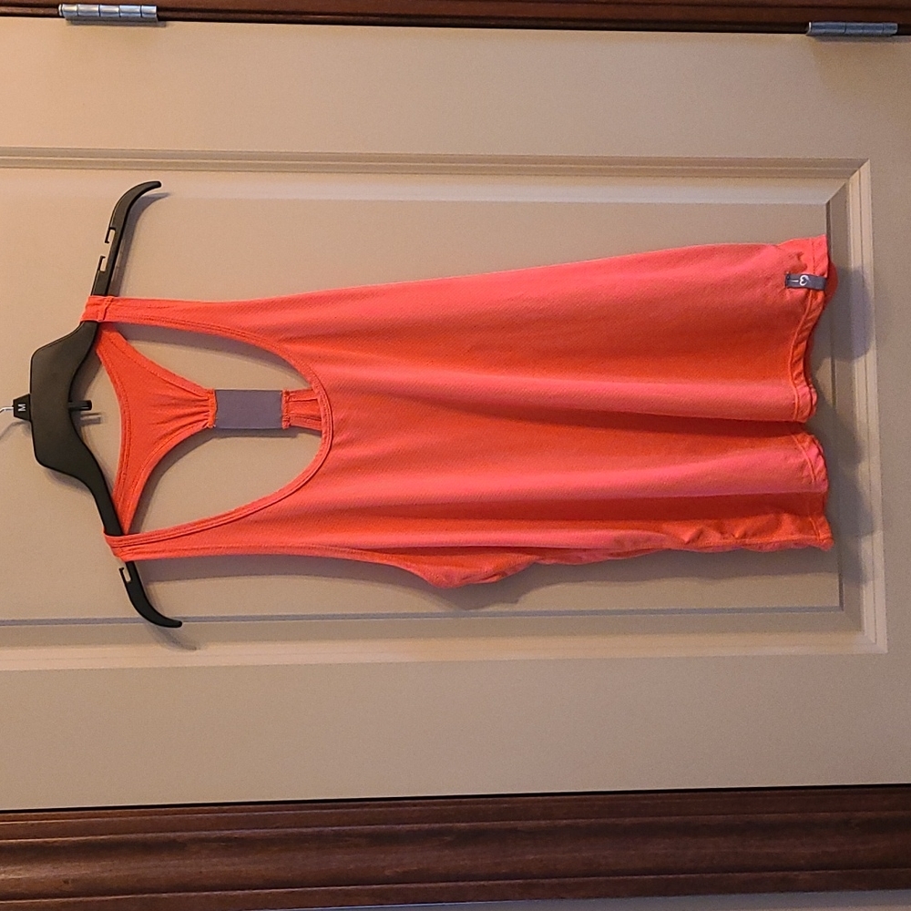 Womens size L High Energie orange tank top